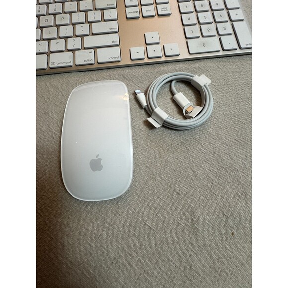 IMac Apple A1243 Aluminum Keyboard USB Wired Numeric Keypad Full Size Tested - Picture 3 of 4